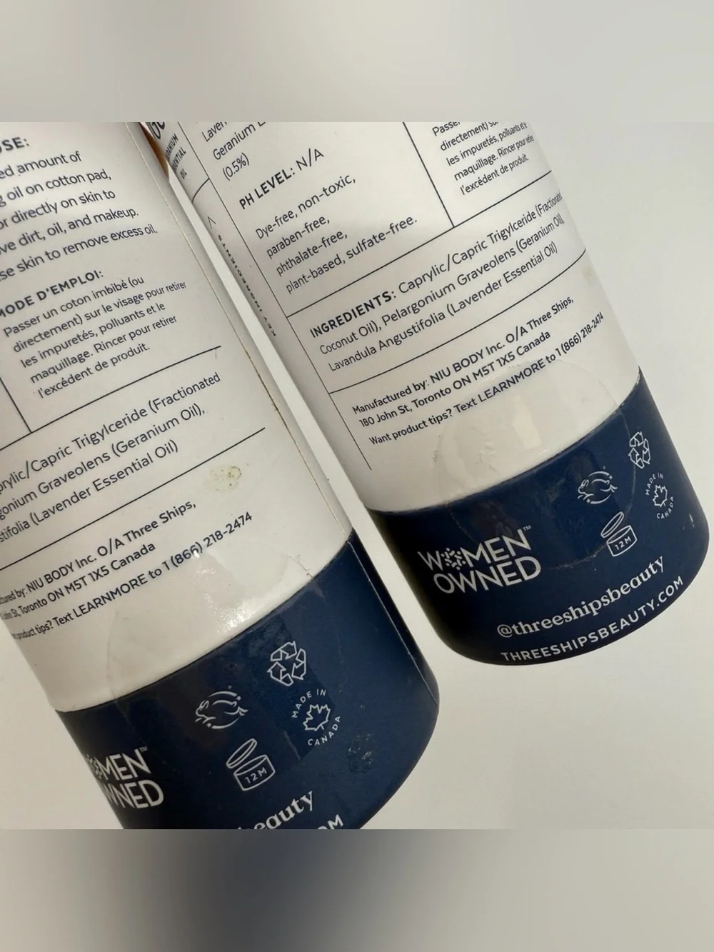 Nourish Lavender + MCT Cleansing Oil - White